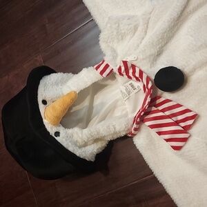 Wondershop Target 2018 White Zip Up Snowman Costume Size 12-18M Unisex